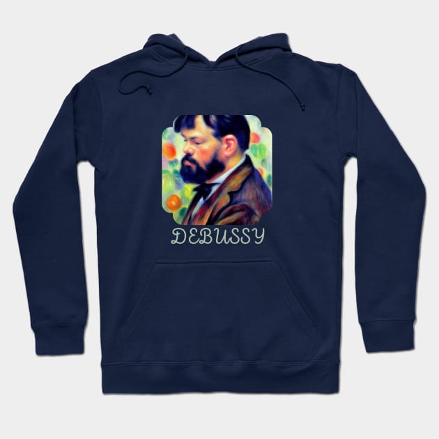 CLAUDE DEBUSSY Hoodie by Cryptilian
